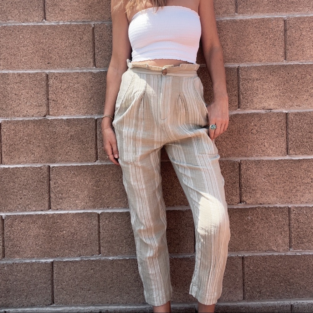 Free People Stripe Pants
